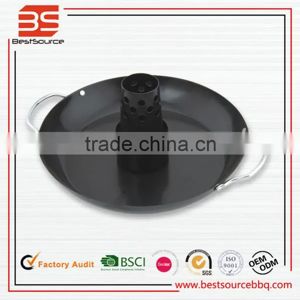 Easy Clean Non-stick Round BBQ Chicken Grill Pan Made In China