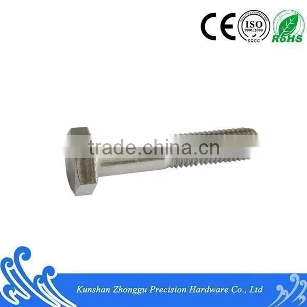Hex Bolt Half Thread DIN931 Stainless Steel304 M10*50 photo-2
