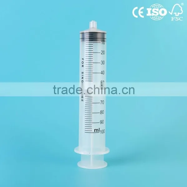 Large Plastic Syringe Without Needle
