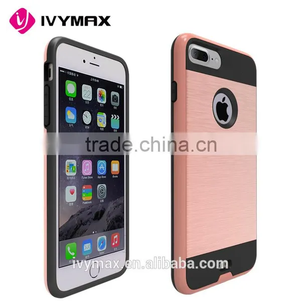 IVYMAX Big Dicount Durable pc Tpu Material Slim Armor Mobile Phone Case for Apple Compatible Brand for Iphone 7 Plus photo-4