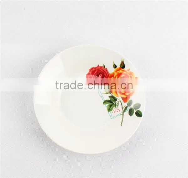 Bulk Ceramic Super White, Linyi Hongshun Soup Plate 8" Porcelain Plates photo-4