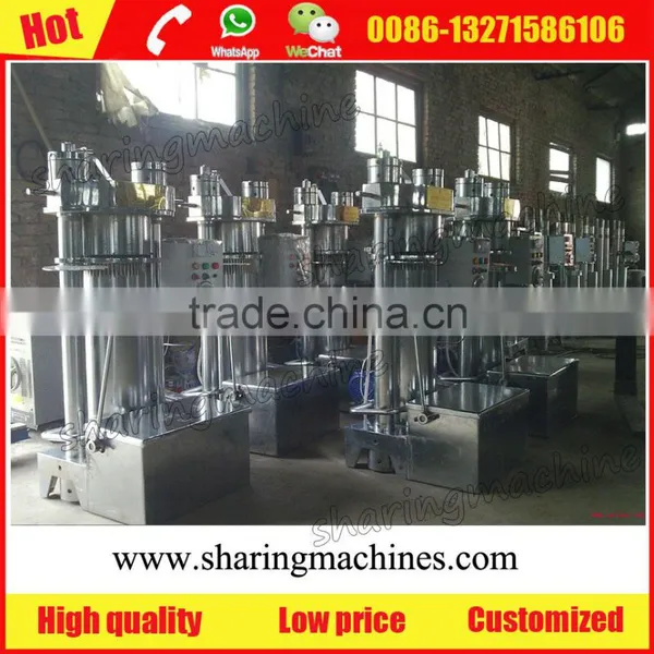 High Oil-pressing Ratio Hydraulic Almond Oil Extraction Machine for Sale photo-3