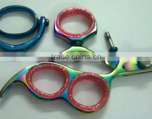Three rings Swivel Shear Scissors