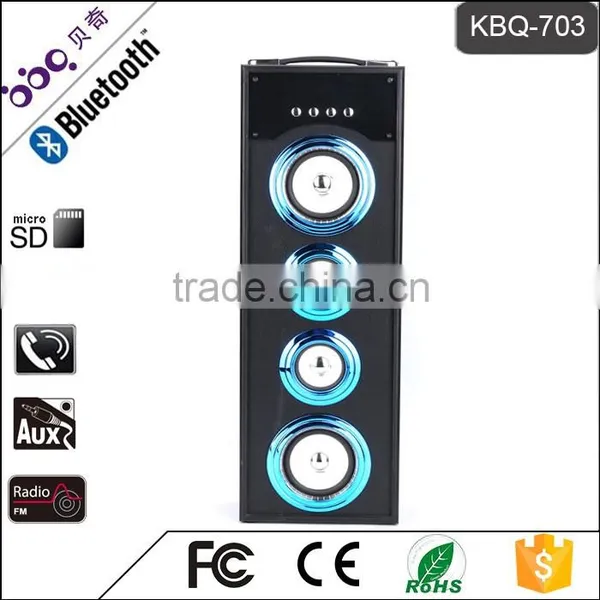 BBQ KBQ-703 36W 3000mAh Portable Bluetooth Speaker Subwoofer photo-2