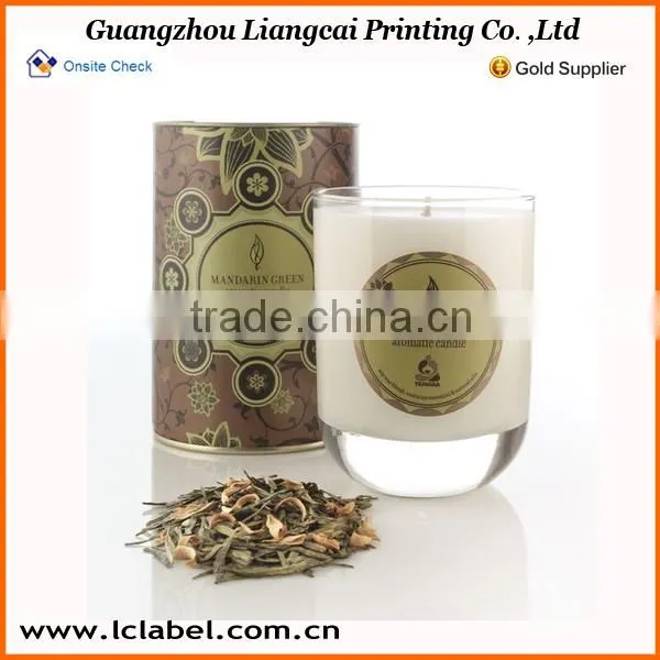 Christmas Candle Printing Sticker Custom Candle Sticker for Candle Jar photo-5