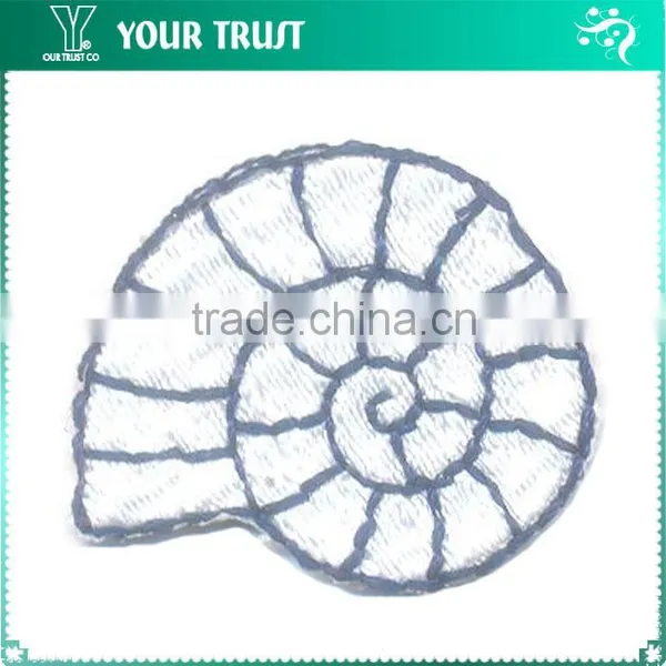 Orange Light Orange Star Clothing Applique Custom Woven Patches photo-3