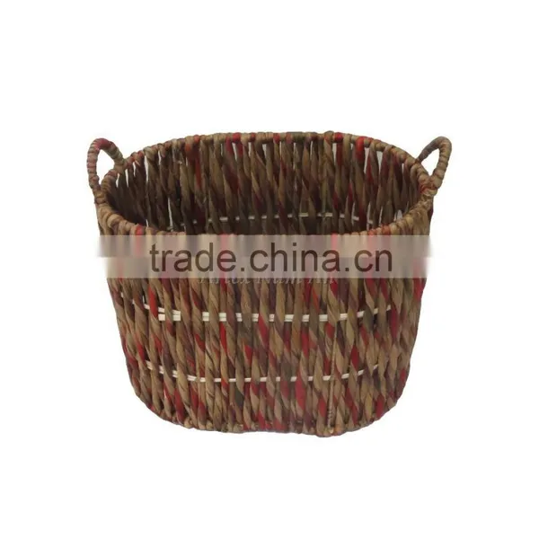 Water Hyacinth Storage Baskets With 2 Handles / Storage Bin photo-2