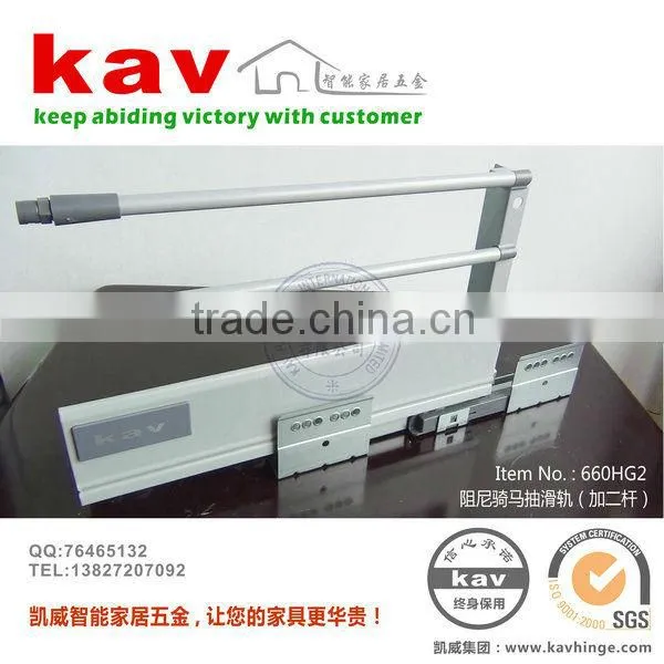 Slide Used by Bush Office Furniture: Furniture Hardware Soft Closing Tandem Box Drawer Slide