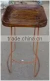 BAR STOOL WITH WOODEN TOP Design,varieties Well
