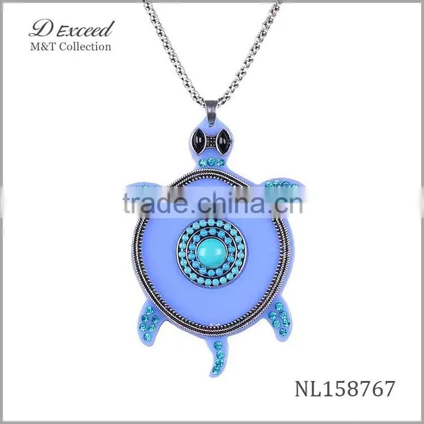 Yiwu Wholesale Cute Plastic Tortoise Pendant Necklace NL158762-8 photo-6