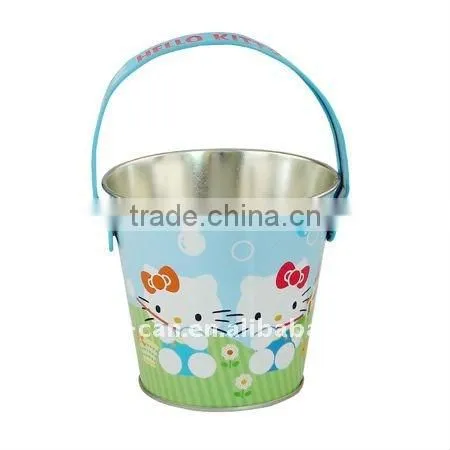 New Style Ice Bucket Metal Tin Bucket With Handle for Easter photo-2