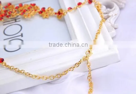 2016 Fashionable Women Bridal Wedding Party Prom Rhinestone Necklace Earrings Jewelry Set photo-4