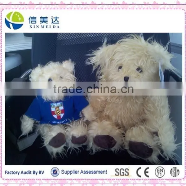 Long Plush Cute University Symbol Teddy Bear Soft Stuffed Toy photo-3