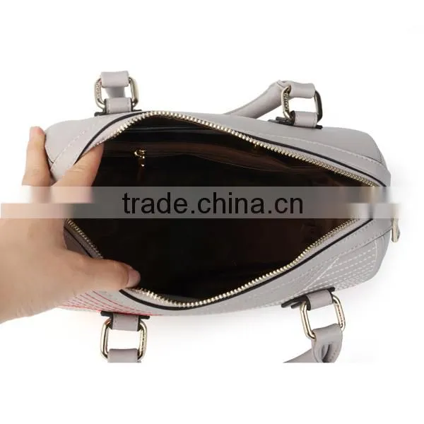 New Design Hign Quality Women PU Leather Handbag photo-3