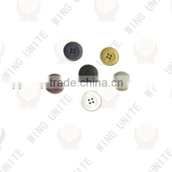 4 holes custom easy button for clothes
