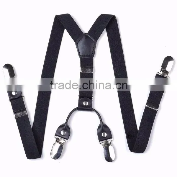 Custom Printed Designs Fashion Baby Toddlers 4 Clips Braces Suspender photo-2