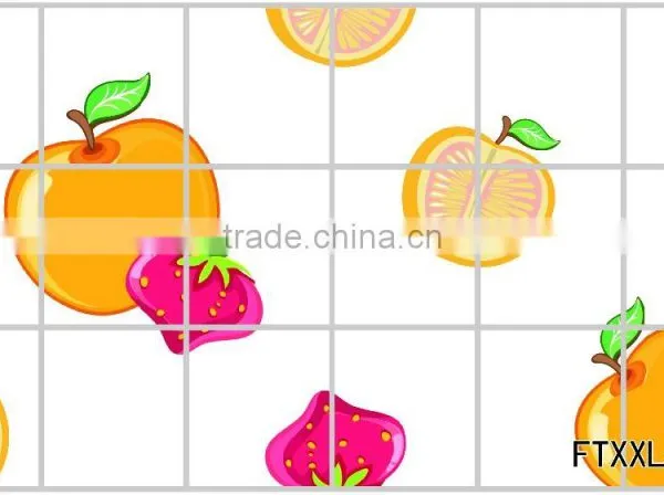 Wall Tile Sticker Oil Proof Decal Backsplash Decoration photo-4