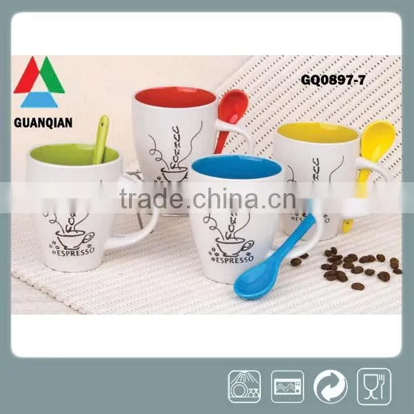 11oz Paint Ceramic Mug Oem for Promotion Gift