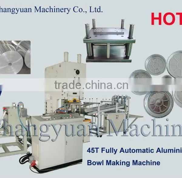 Fully Automatic Aluminium Foil Container Making Machine