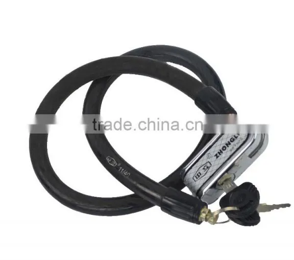 Hot Selling Good Quality Anti-theft Bicycle Cable Lock Spiral Lock photo-2