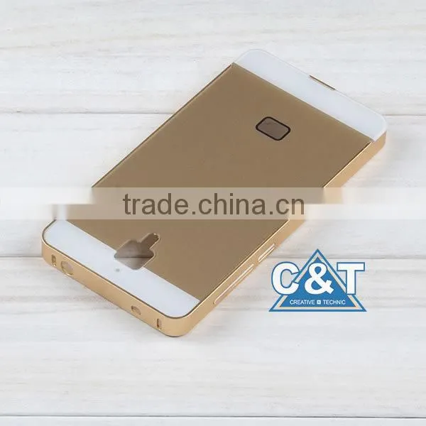 C&T Luxury Ultra Thin Aluminum Metal Frame Back Cover Case for Xiaomi Mi4 M4 photo-2
