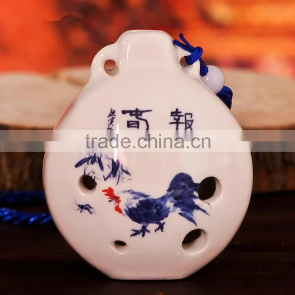Ceramic Ocarina of 6holes Factory Directly Supply Ceramic Flute photo-3