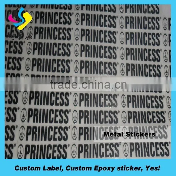 High Quality Weather Proof Metallic Sticker Accept Paypal Metal Plate Printing Machine photo-3