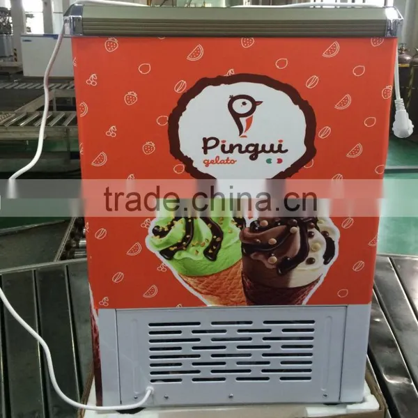 Top Loading Freezer Flat Glass Oem Freezer Made in China Wholesales photo-6