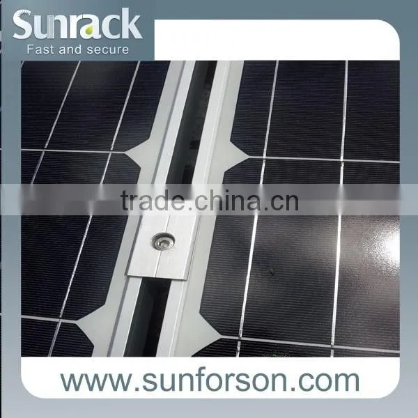 Aluminum Extruction PV Solar Panel Mounting Clamps photo-3