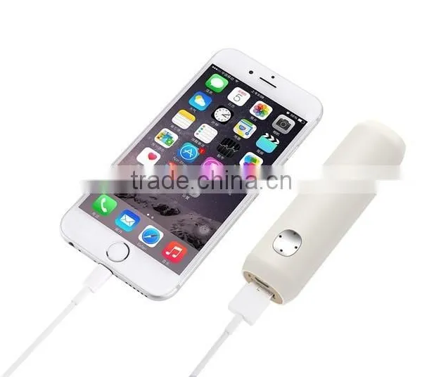 Cell Phone Battery Charger 2600mah Power Bank Cool Power Bank Cylinder Power Bank photo-5