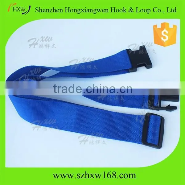 Blue Heavy-duty Adjustable Travel Smart Luggage Strap