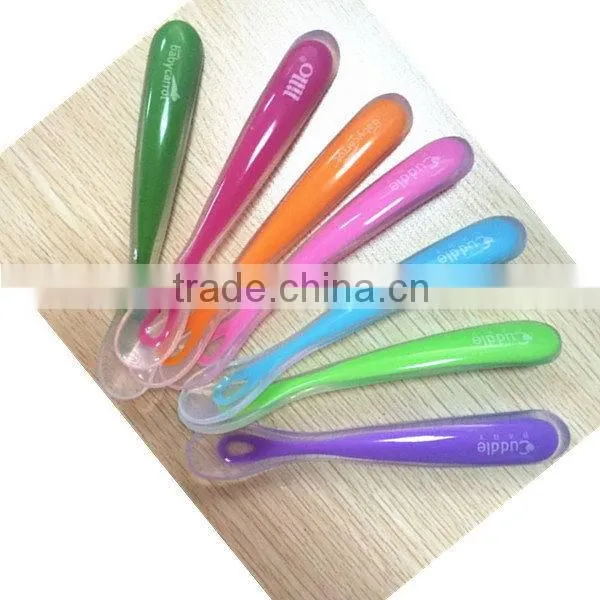 Best Quality Best Sell Quality Silicone Baby Spoon Manufacture photo-3
