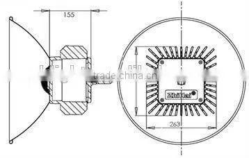 Super Quality 5 Years Warranty High Lumen Industrial Led Factory Lighting photo-6