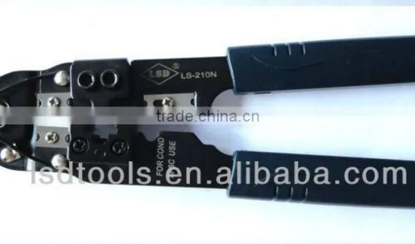 LSDbrand High Quality LS-210N Rj11 Rj12 Rj45 205mm Crimping Tool Cat5 Network Cable Crimp Tool Modular Plug Crimping Tool photo-3