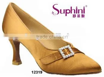 Spark Purple Rhinestone/Crystal & Elite Standard Ballroom Dance Shoe by Suphini Company photo-2