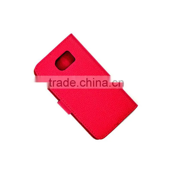 For Wiko Ridge Fab 4G , Litchi Pattern PU Leather Folio Case For Wiko Ridge Fab 4G photo-3