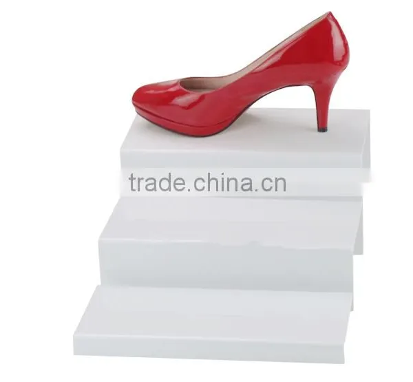 3 Layer Acrylic Shoe Display Stand/holder photo-3
