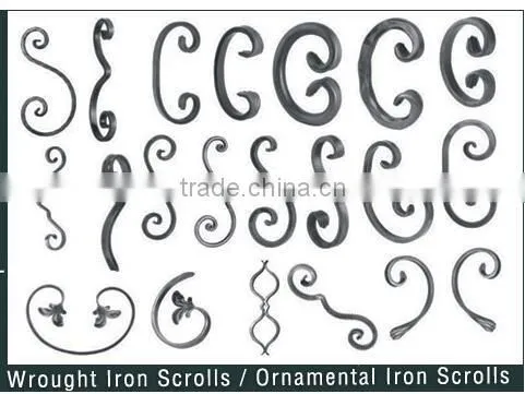 Various Decorative Wrought Iron Scrolls, Decorative Wrought Iron Scrolls photo-2
