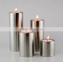 Stainless Steel Decorative Candle Holder Sets photo-2