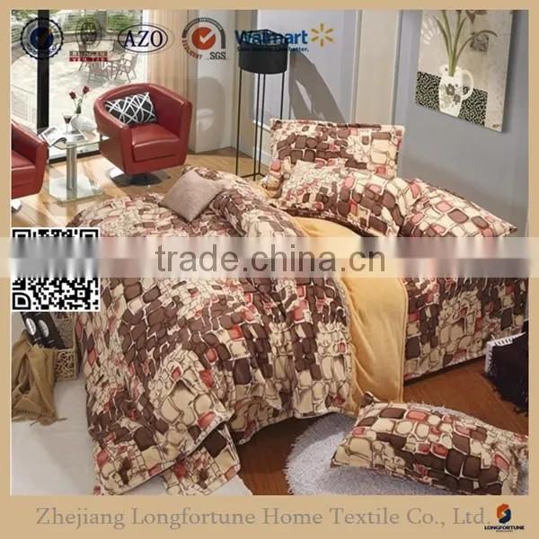 China Suppliers Quilt Blankets Rebel Wholesale Plush Blankets Grid Bed Sheet Set photo-4