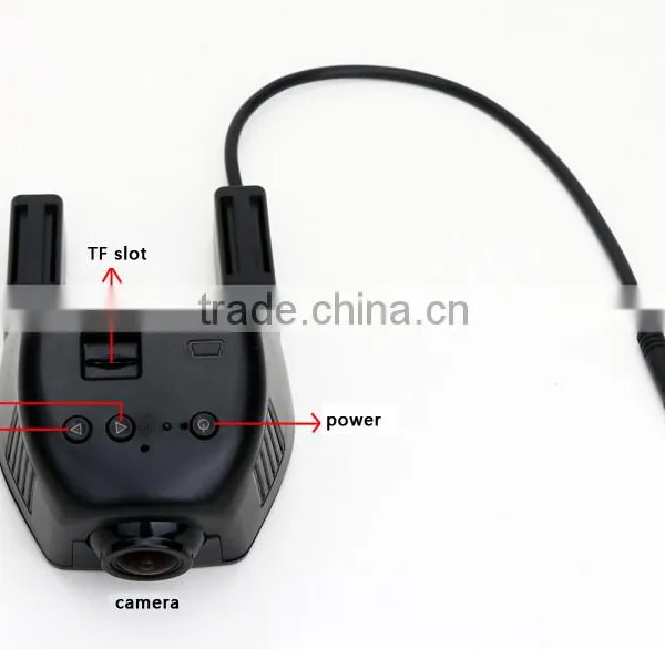 Hotaudio Car Wifi DVR Hidden Installation HD Camera 170 Degree Support APP Control 1920*1080P G-Sensor photo-3