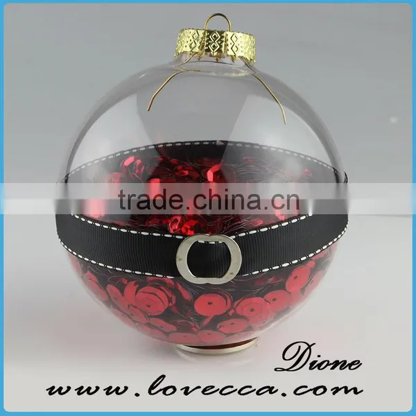 2015 NEW ARRIVAL !!! Clear Angle Inside Christmas Ball in 10cm photo-6