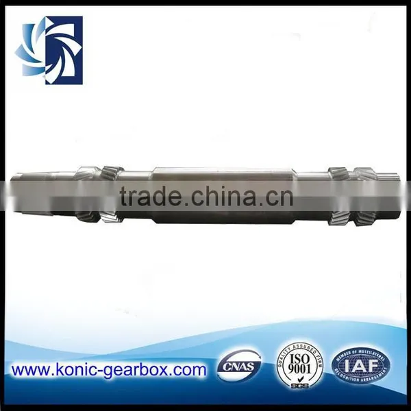 Herringbone Gear Shaft, Customized Nonstandard Gear Shaft, High Quality Gearbox Part photo-2