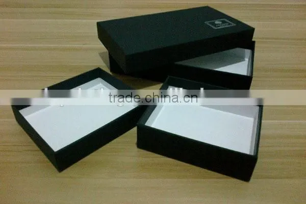 Custom Soft Touch Film Lid and Bottom Gift Packaging Box photo-2