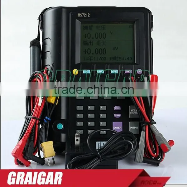 Digital Thermometer Temperature Thermocouple Calibrator MS7212 photo-2