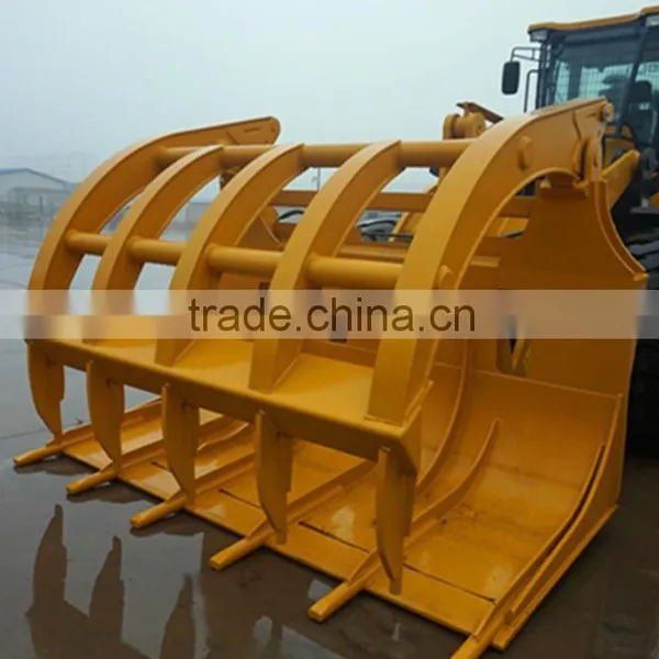 OEM SDLG Wheel Loader Series Attachments Bucket/Pallet Fork/Snow Plow/Grass Grapple/Log Grapple For Sale photo-4