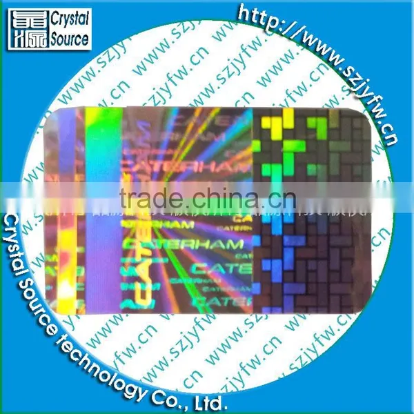 Famous Designer Design Hologram 3d Sticker With Competitive Price photo-6