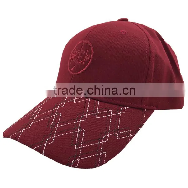 High Quality Blank Custom 6 Panel Baseball Cap/hat Without Logo photo-3