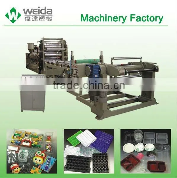 Plastic Sheet Extruding Machine