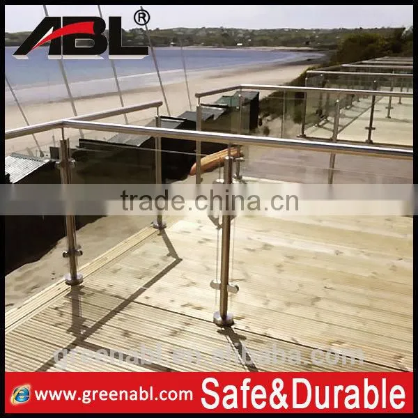 Hot Sale Stainless Steel Glass Balustrade for Balcony and Staircase Design photo-5